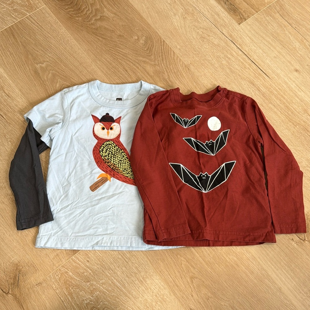 Tea Collection Boy Long Sleeve Shirt Bundle